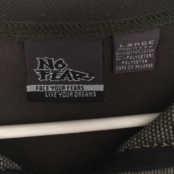 Vintage No Fear Cycling Shirt - Picture 4 of 4